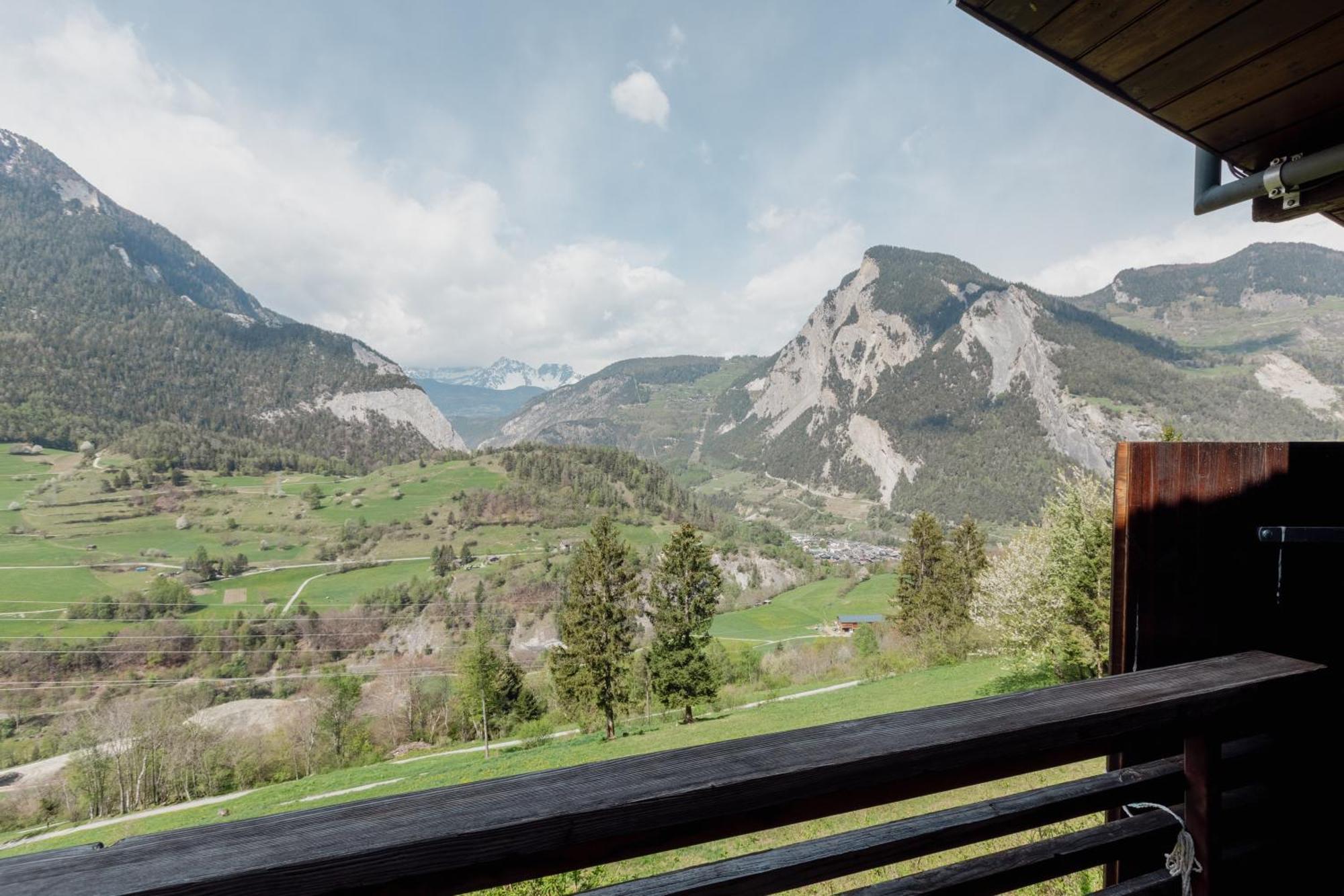 Charmant Chalet Dans La Montagne Proche De Verbier Sembrancher Buitenkant foto